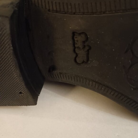 Coach Bowery Beadchain Black Leather Ankle Boots Women’s Size 6.5 B – Very Good - Picture 15 of 16